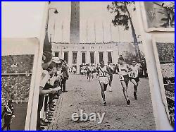 1936 Olympic German Photos 5x7 BERLIN pre-ww2 vintage lot 5 Cards Historical
