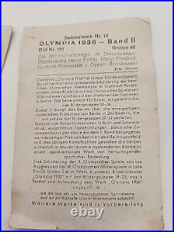 1936 Olympic German Photos 5x7 BERLIN pre-ww2 vintage lot 5 Cards Historical