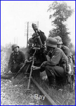 1942 German Camouflaged 8CM Level Mortar M43 MP G43 MG42