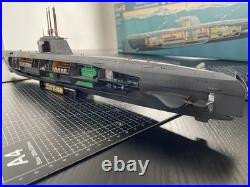 1/144, German Submarine TYPE XXI with interior, Military model, gift, free shipping