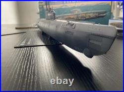 1/144, German Submarine TYPE XXI with interior, Military model, gift, free shipping