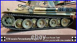 1/16 Scale WW 2 German Panzerkampfwagen VI (Completed Model withCrew Member)