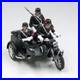 1/30 WW2 German SS R75 motorcycle with 3 soldiers SA016