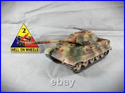 1/35 Built WW2 German King Tiger 2 Sd. Kfz. 182 Porsche Turret, FREE SHIPPING