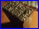1/4 inch Number Stamp Set for Harley Davidson Punch dot