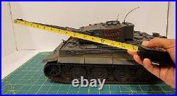 21st Century German WWII Tiger Tank 326 Scale 118 Metal Gray Camouflage