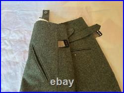 33-34 Waist German Repro WW2 M43 Wool Pants