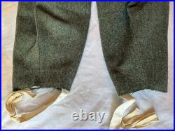 33-34 Waist German Repro WW2 M43 Wool Pants