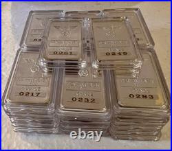 37 German World War II Replica Silver Plated Eagle Iron Cross 1 Ounce Alloy Bars