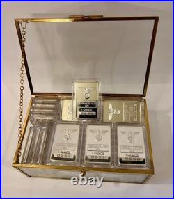 37 German World War II Replica Silver Plated Eagle Iron Cross 1 Ounce Alloy Bars