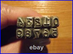 3/16 inch Number Stamp Set for Harley Davidson Punch AS