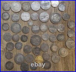 50 Piece coin lot WW2 WWII German Elite SS Kampft Weiter 1 Schilling Kantine