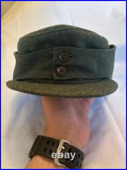 59cm WW2 EREL Robert Lubstein German Army Ski Cap Bergmütze For Gebirgsjäger