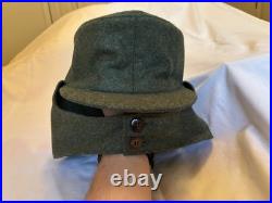 59cm WW2 EREL Robert Lubstein German Army Ski Cap Bergmütze For Gebirgsjäger