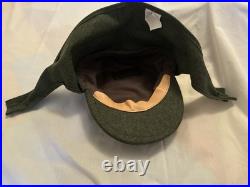 59cm WW2 EREL Robert Lubstein German Army Ski Cap Bergmütze For Gebirgsjäger