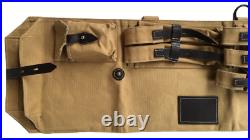 5 X Lot Of Five Wwii German Mp Tan Canvas Carry Case(khaki) With Free Mp44 Sling