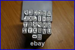 5 mm Stamp Punch set Letters stamps Punch for Honda