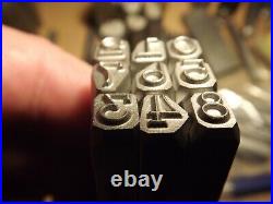 7/32 inch Number Stamp for Harley Davidson Punch WLA WLC