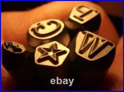 7 mm Stamp Punch set stamps Punch Ford-GPW-Jeep B