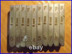 8 mm Stamp Punch set digital stamps Punch Ford-GPW-Jeep
