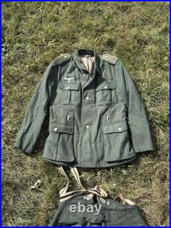 ATF German WW2 Heer Uniform Field Jacket Regular Large and Trousers Medium Size