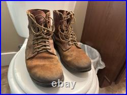 AUTHENTIC Size 11 German Hobnail Boots WWII AUTHENTIC Size 11 German Hobnail Boots WWII