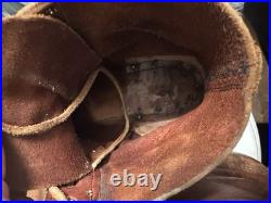 AUTHENTIC Size 11 German Hobnail Boots WWII