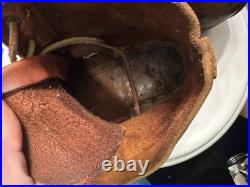 AUTHENTIC Size 11 German Hobnail Boots WWII AUTHENTIC Size 11 German Hobnail Boots WWII