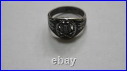 A GERMAN GENERAL ASSAULT Silver 800 RING