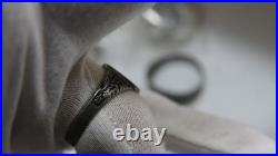 A GERMAN Silver 800 Enamel RING