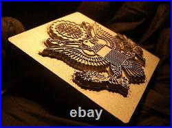 American eagle punch stamp for marking only leather