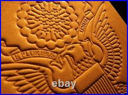 American eagle punch stamp for marking only leather