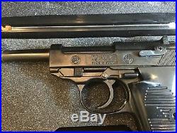 BBM Authentic Replica Gun WWII Luger P38 Semi-Automatic Blank Pistol Prop