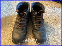 Bergschuhe Mountain Boots Swiss To WWII GERMAN Gebirgsjäger Big Marked 29½. 11