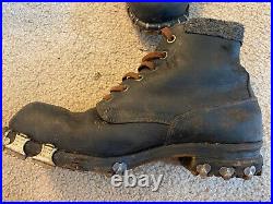 Bergschuhe Mountain Boots Swiss To WWII GERMAN Gebirgsjäger Big Marked 29½. 11