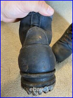 Bergschuhe Mountain Boots Swiss To WWII GERMAN Gebirgsjäger Big Marked 29½. 11