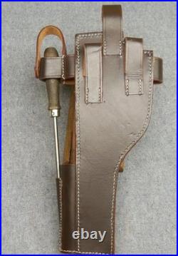 Broomhandle Mauser Reproduction Holster / Shoulder Stock & Cleaning Rod