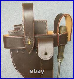 Broomhandle Mauser Reproduction Holster / Shoulder Stock & Cleaning Rod