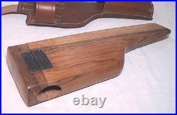 Broomhandle Mauser Reproduction Holster / Shoulder Stock & Cleaning Rod Unused