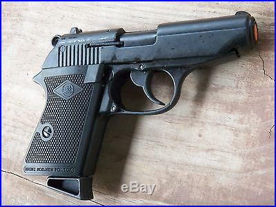 Bruni 007 Replica Walther PPK James Bond Skyfall 8mm Automatic Pistol Prop Gun