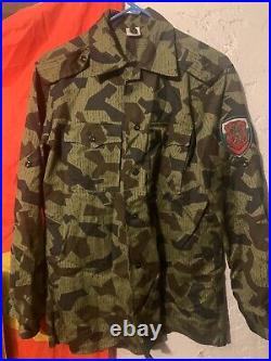 Bulgarian Army Splinter Splittermuster Camo Field Shirt + Cap / Hat COMBO