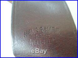 C96 conehammer brown leather broomhandle mauser holster Hans Romer Neu-Ulm 1915