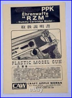 CAW Walther PPK Pistol James Bond 007 -Firing Replica Prop Rare CAW Walther PPK Pistol James Bond 007 -Firing Replica Prop Rare