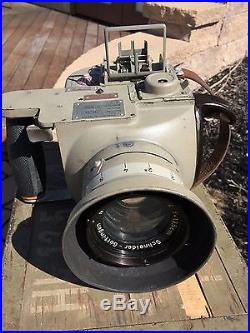 Camera Fritz Völk Handkammer HK12.5/7x9 used by German Luftwaffe WW II
