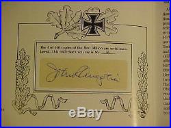 Cloth Insignia of the SS by John Angolia Excell 1st Ed 1983 Signed & #ed 6 Book