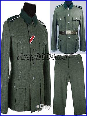 Collectable WW2 German Elite Army Soldier M36 wool Uniform Jacket&Pants Included