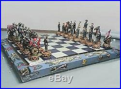 Collectors Civil War Chess Set (U. S. /Confederates)