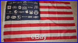 Corporate America American Flag 5'x3' feet OCCUPY Wall Street Anonymous OWS ANON