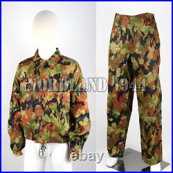 Cosplay German Elite M45 leibermuster camouflage field tunic and trousers, XXL