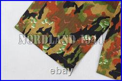 Cosplay German Elite M45 leibermuster camouflage field tunic and trousers, XXL